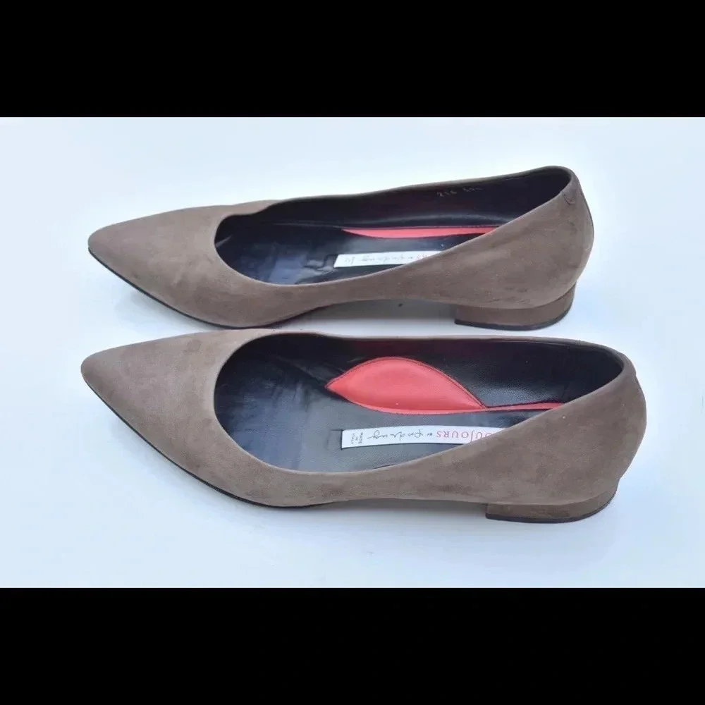 Pas de rouge flats